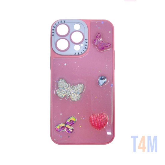 Designer Hard Case for Apple iPhone 14 Pro Max Pink